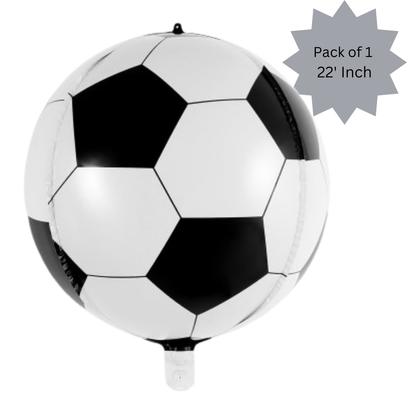 Soccer Shaped Round Orbz Balloon