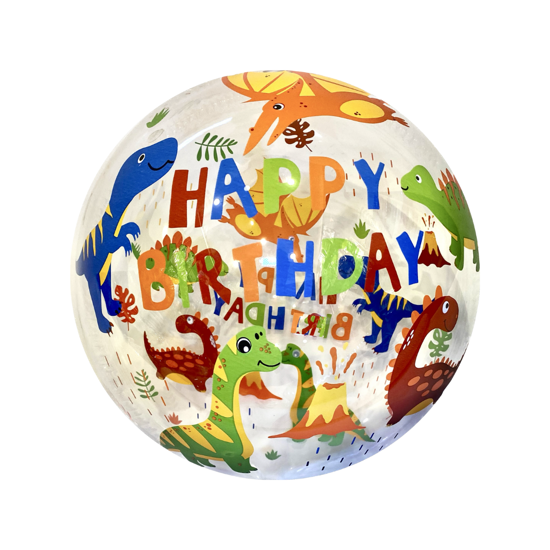 BOBO Print Balloon Dino Theme 18"