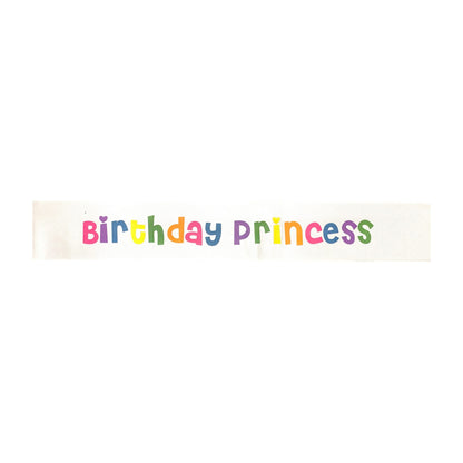 Birthday Princess Sash