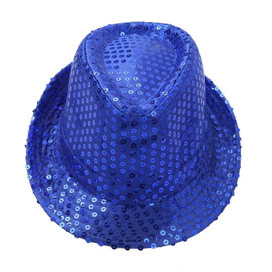 Sequin Hat Blue