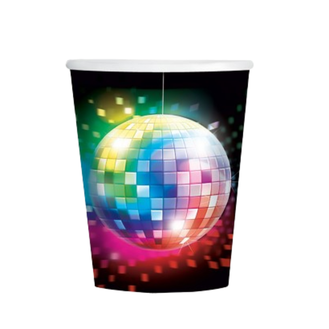 Disco Fever Cups 9oz - 8CT