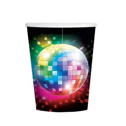 Disco Fever Cups 9oz - 8CT