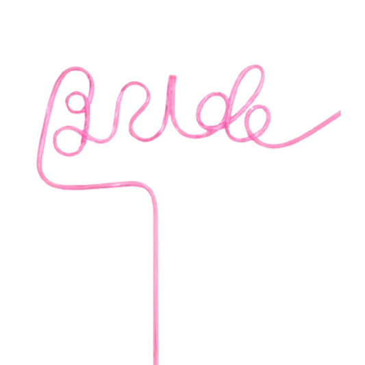 Exclusive Bride Drinking Straw-1PC