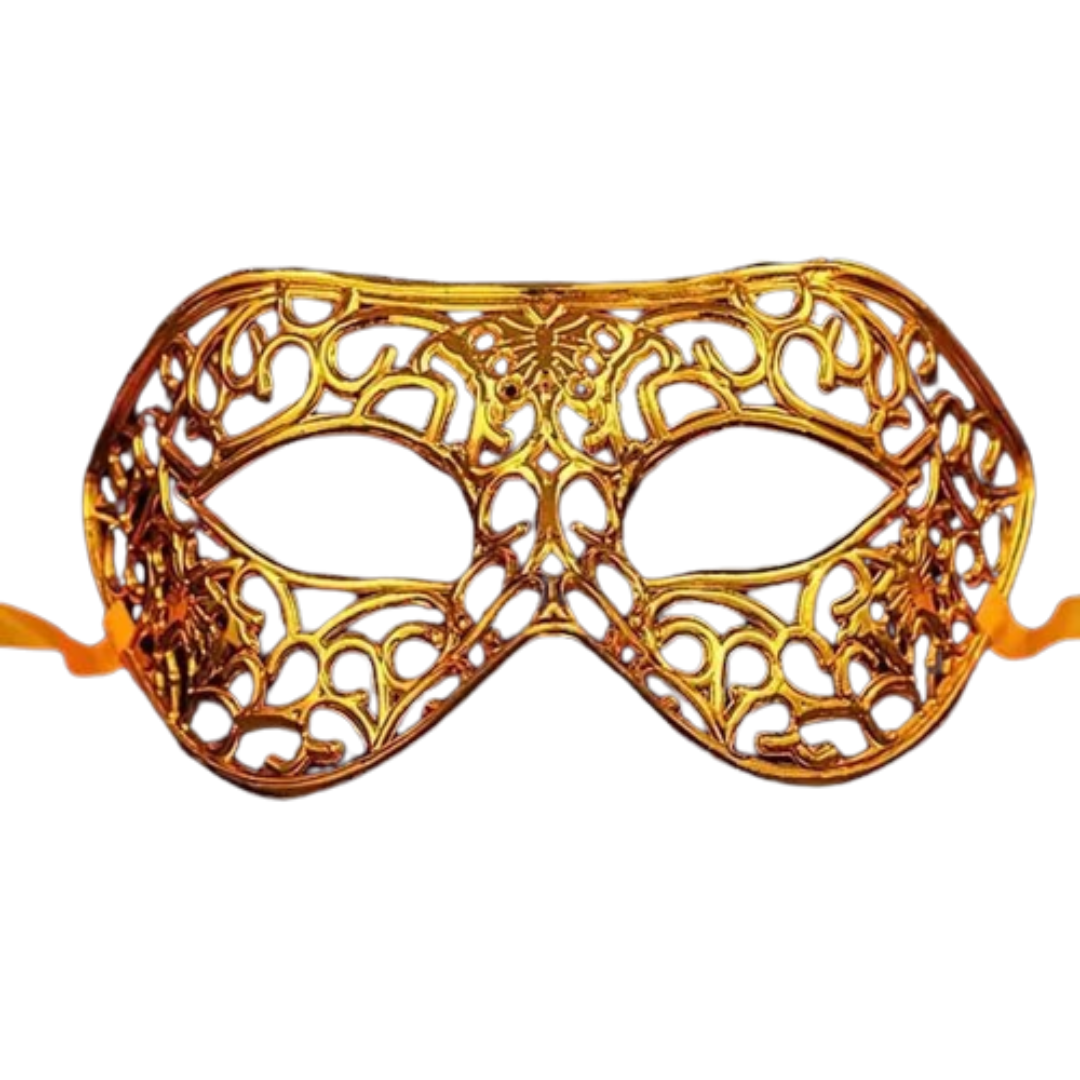 Masquerade Men Mask Golden