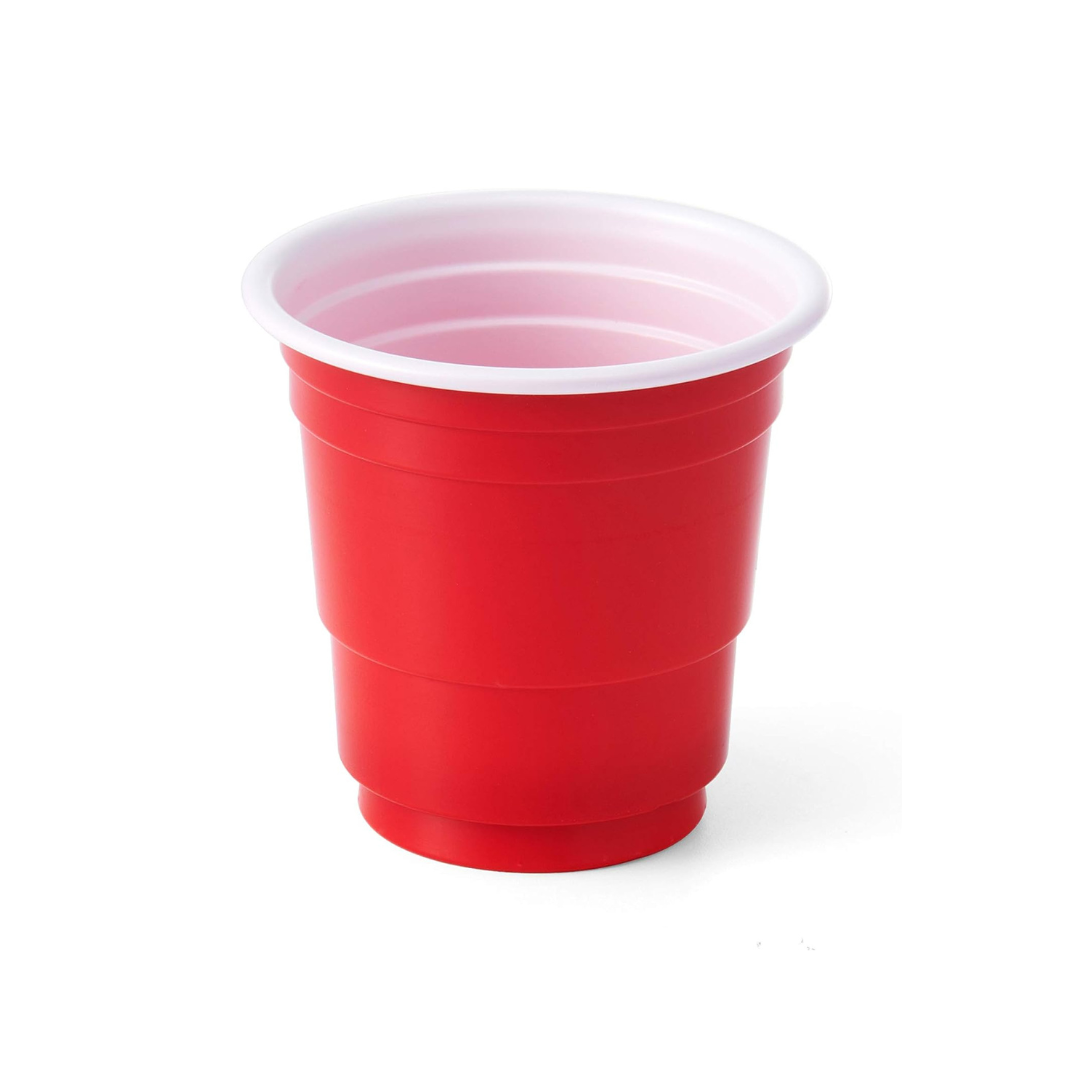 Red Drinking Shot Glasses for Serving Shots