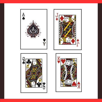 AKQJ Placemats Set of 4