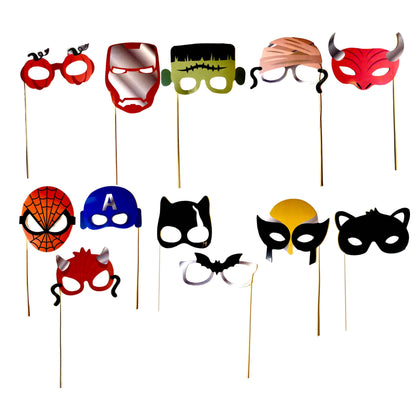 Superhero Photo Prop - 12PC