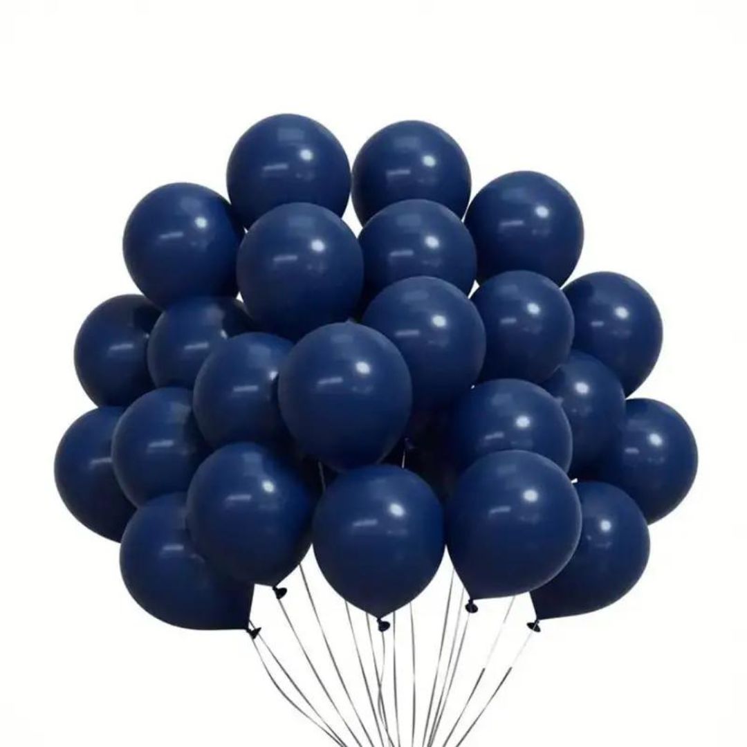 Night Blue Balloons-50 PC