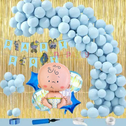 14" Angel Baby Small Balloons on Stick