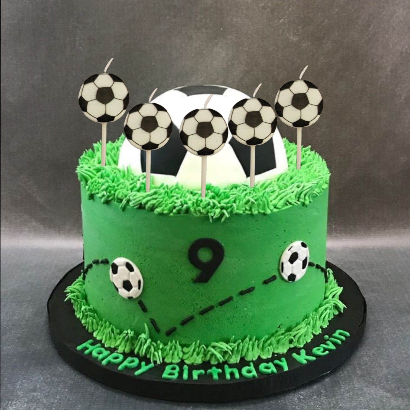 Soccer Theme Candle - 5PC