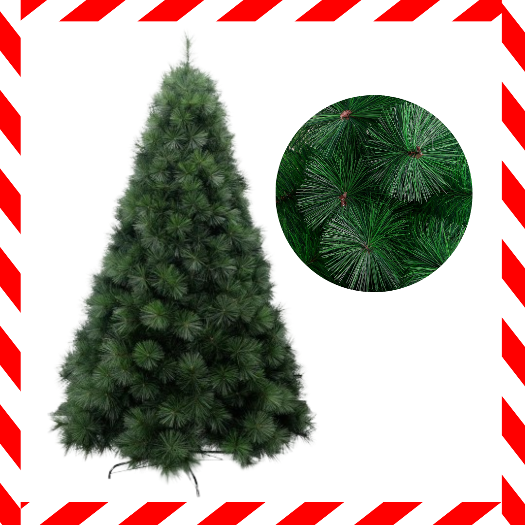 Pine Christmas Tree Green - 10FT w/437 Tips