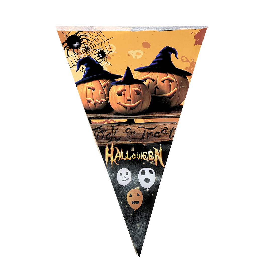 Halloween Orange Pumpkin Buntings