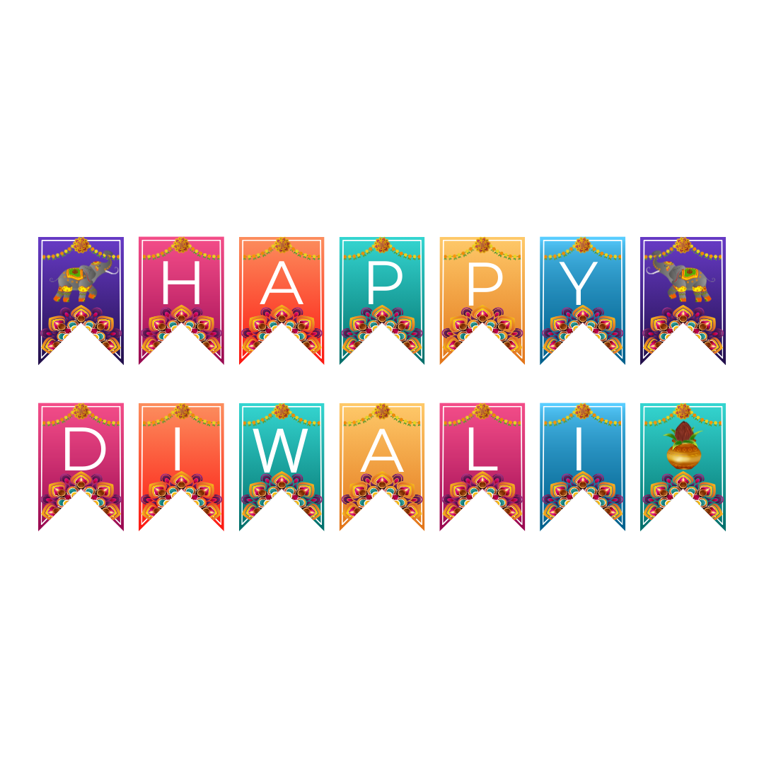 Happy Diwali Traditional Banner