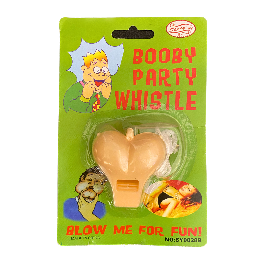 Bachelors Party Booby Shaped Whistle - Fun Favor for Bachelors Get Together