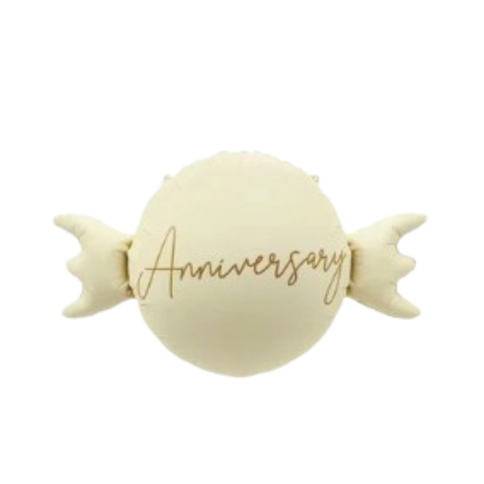 Happy Anniversary Candy Shape Balloon