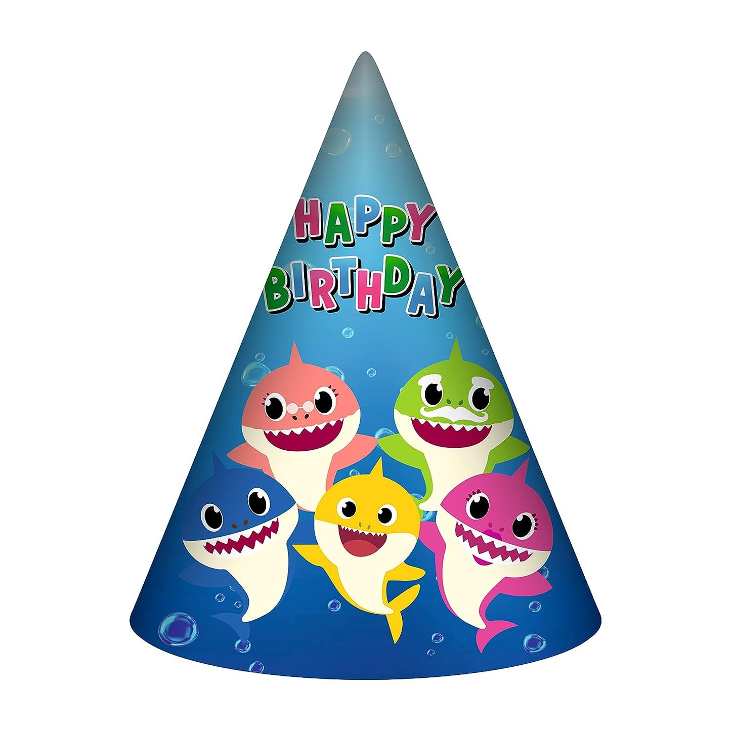 Baby Shark Paper Caps - 8PC