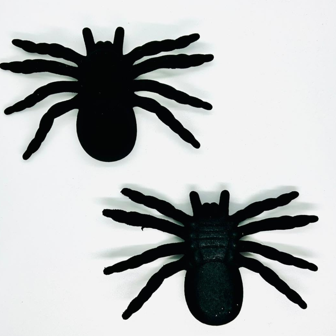 Black Fake Spiders