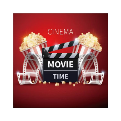 Cinema Theme Paper Napkins - Pack of 16 For Movie night