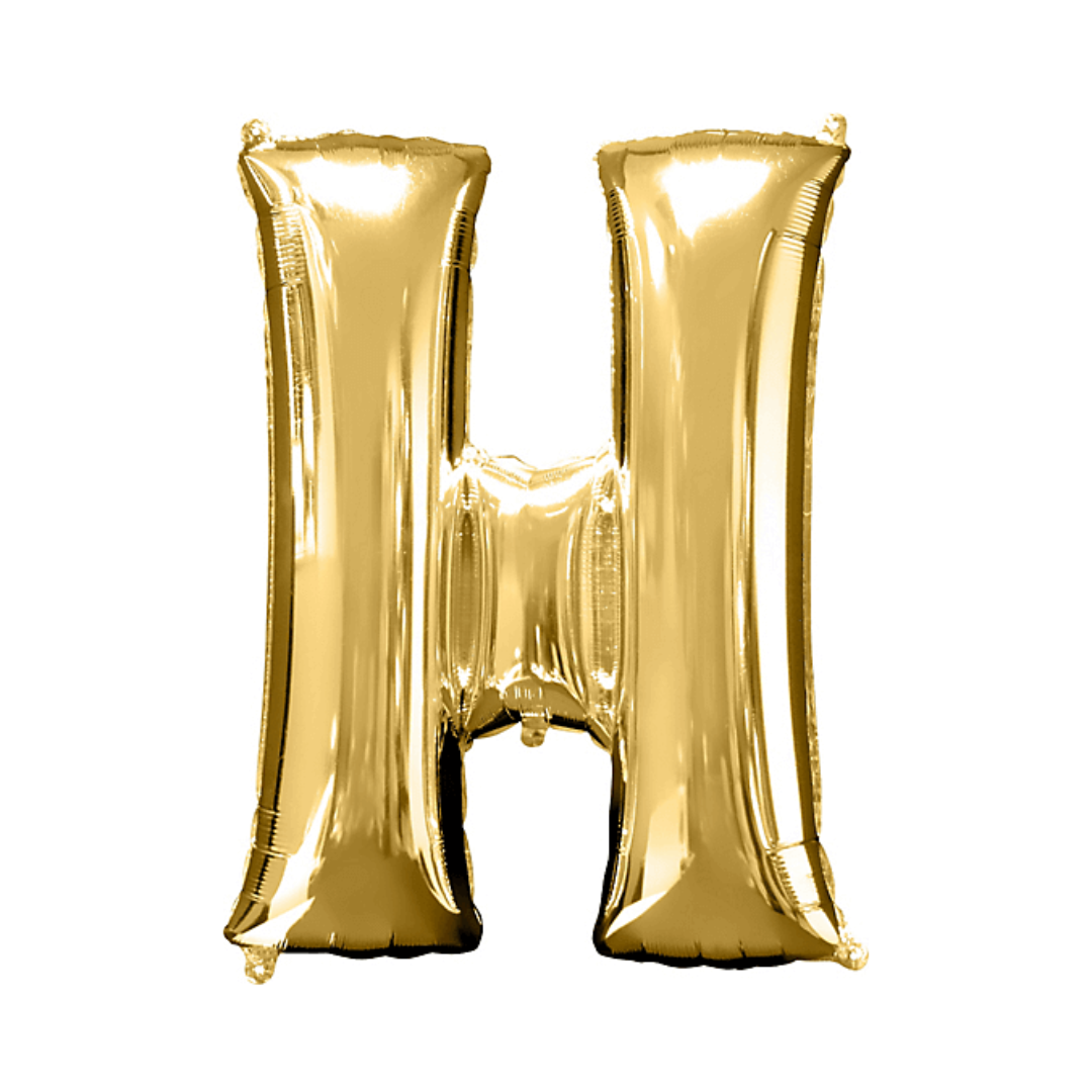 40" Alphabet H Balloon