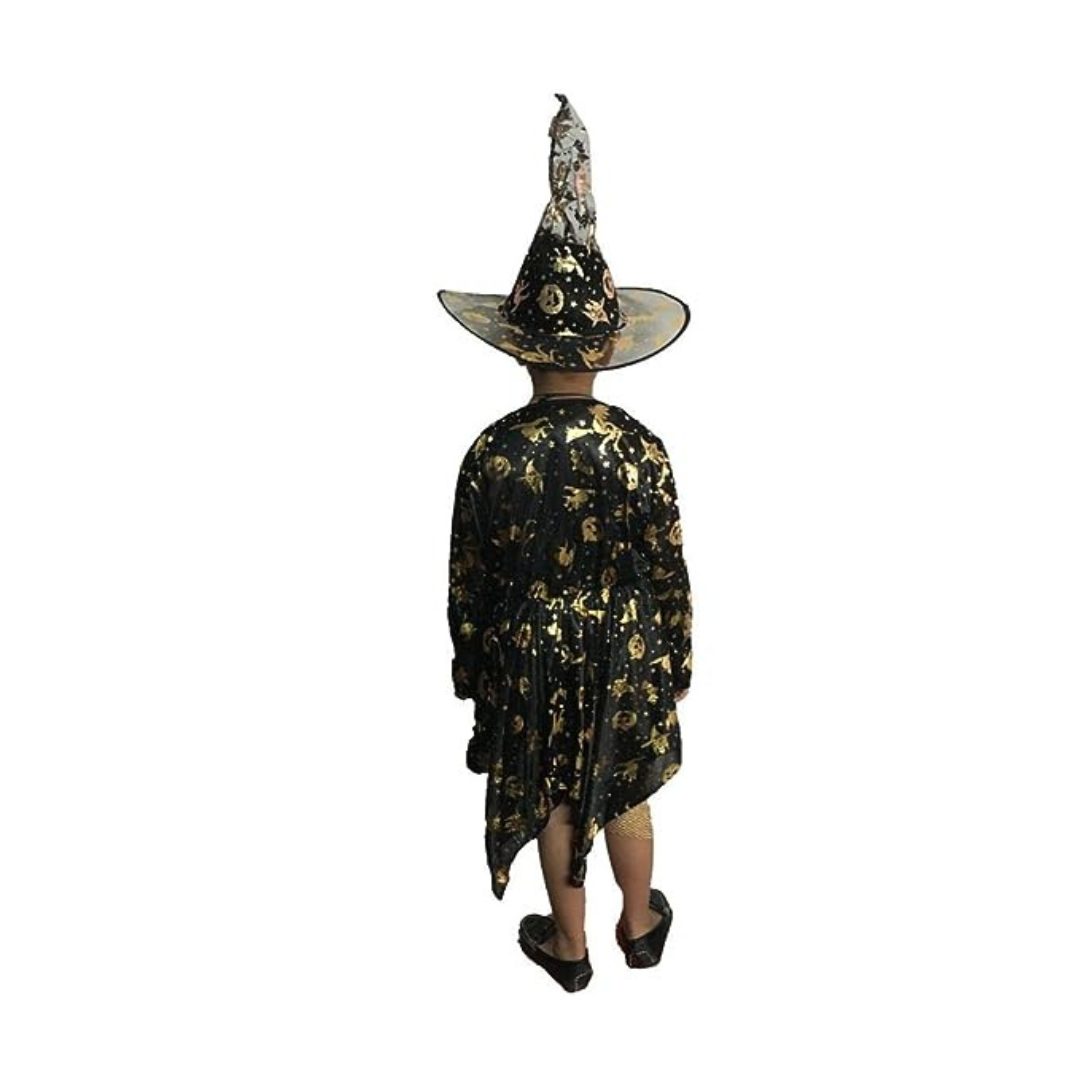 Witch Costume w/Hat Size L