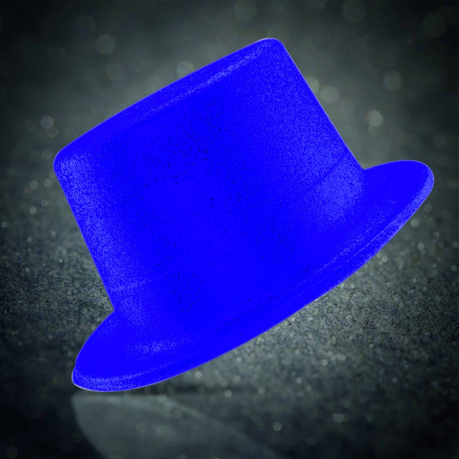 Glitter Top Hat Lrg. Blue