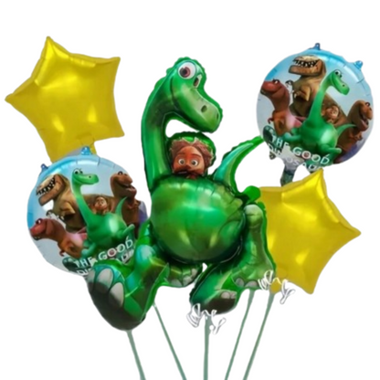 Dinosaur Theme Birthday Balloon Set - 5PC