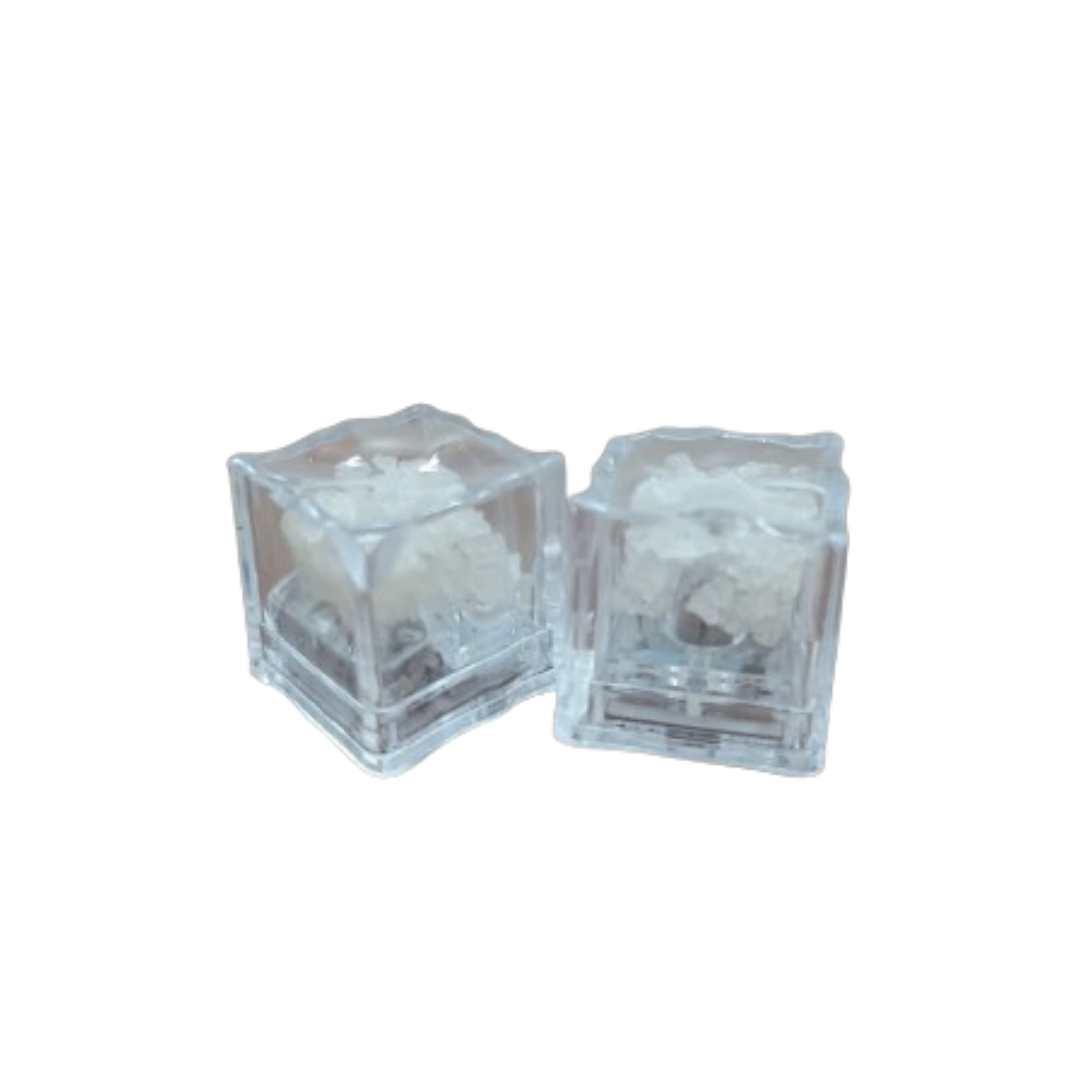 Multicolor Light Up LED Ice Cube - Set of 2