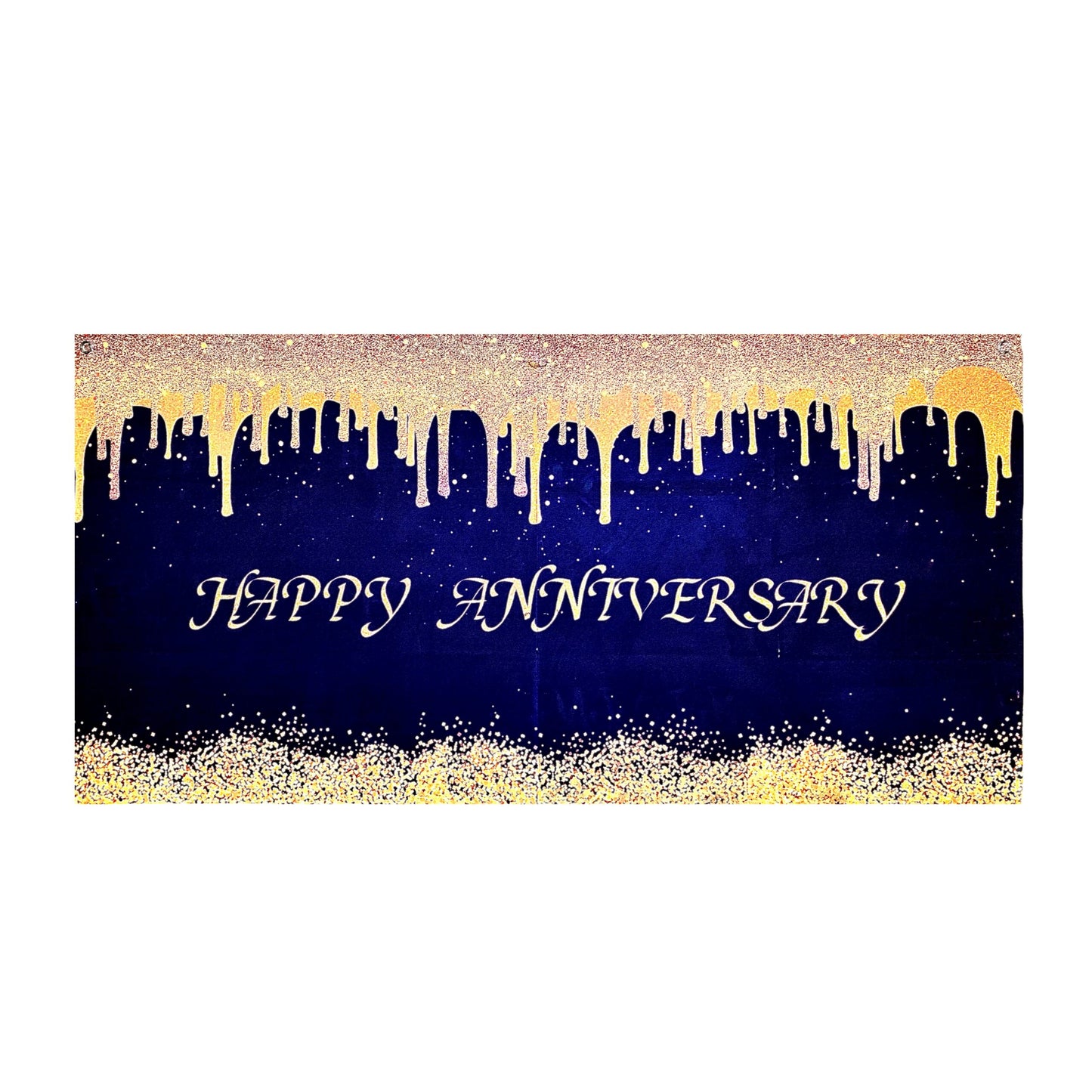 Happy Anniversary Banner - 4FT X 2FT