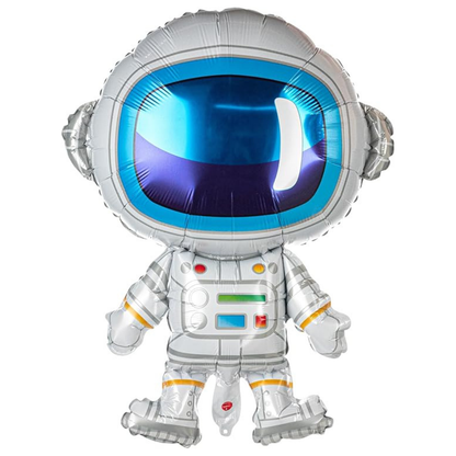 Super Shape Astronaut Balloon Space Birthday 33"