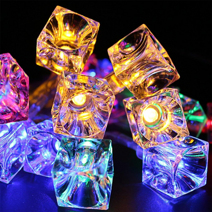 Ice Cube LED String Lights-4 Mtrs,10 LED String Fairy Light