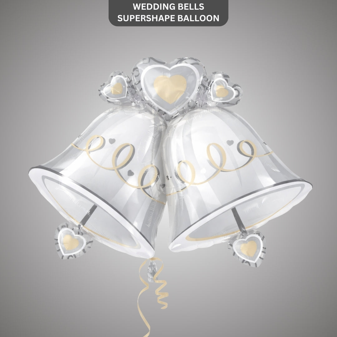 Wedding Bells SuperShape Balloon P35