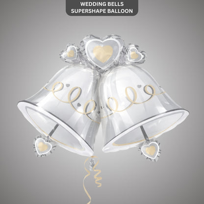Wedding Bells SuperShape Balloon P35