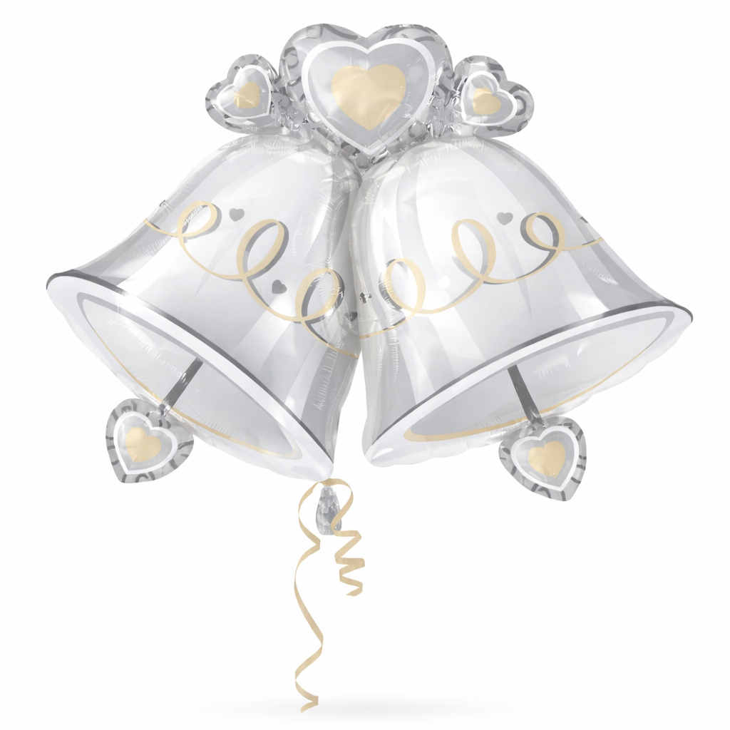 Wedding Bells SuperShape Balloon P35
