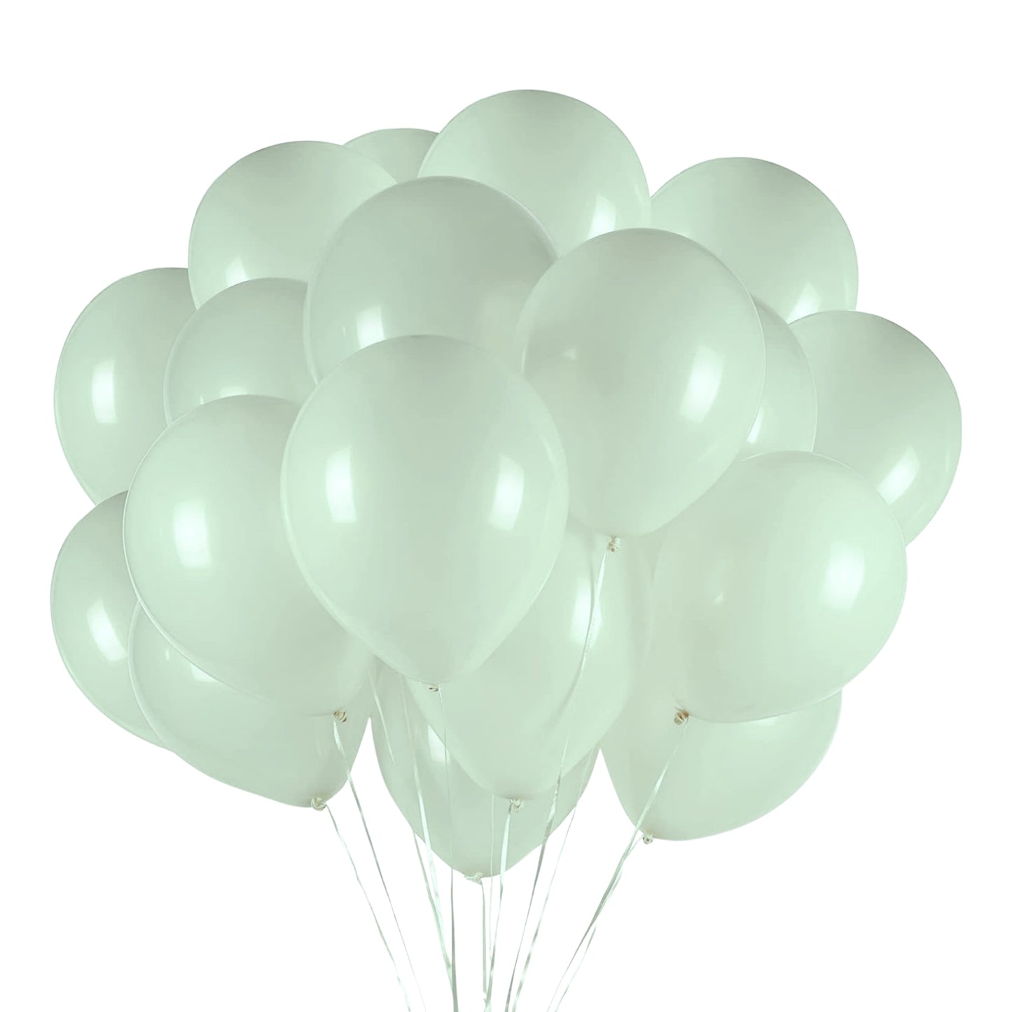 Pastel Macaron Green Latex / Rubber Balloon - Helium Quality - 12 inches - 10PC