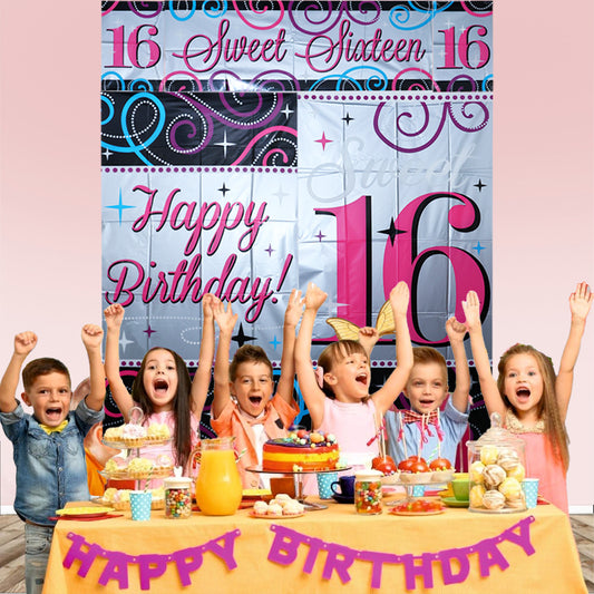 Sweet 16 Background Scene Setter