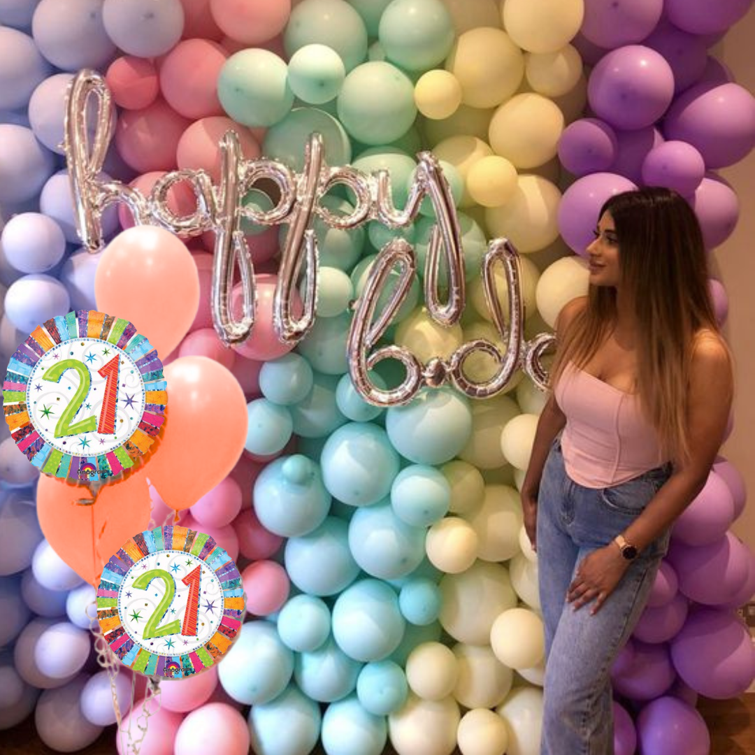 21st Birthday Balloon - 18 inches