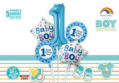 1st Birhtday Boy Set Of 5