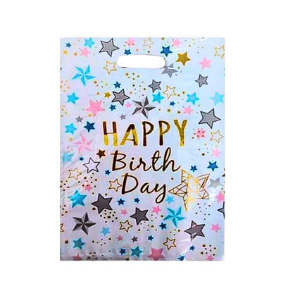 Happy Birthday Stary Affairs Aluminium Film White