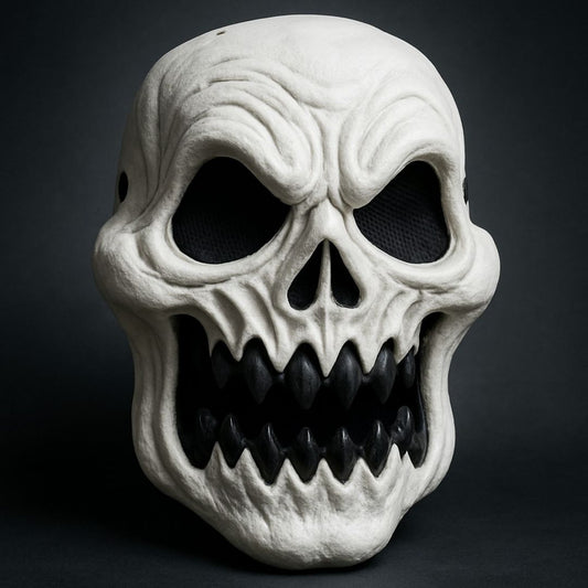 Halloween Scary Skull Mask White - 1PC