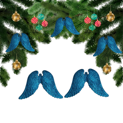 CTO Angel Wings Hanging Blue - 2PC