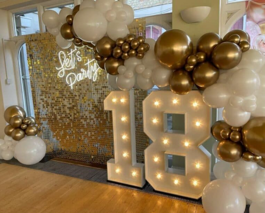 Lets Party -18th Birthday Set up