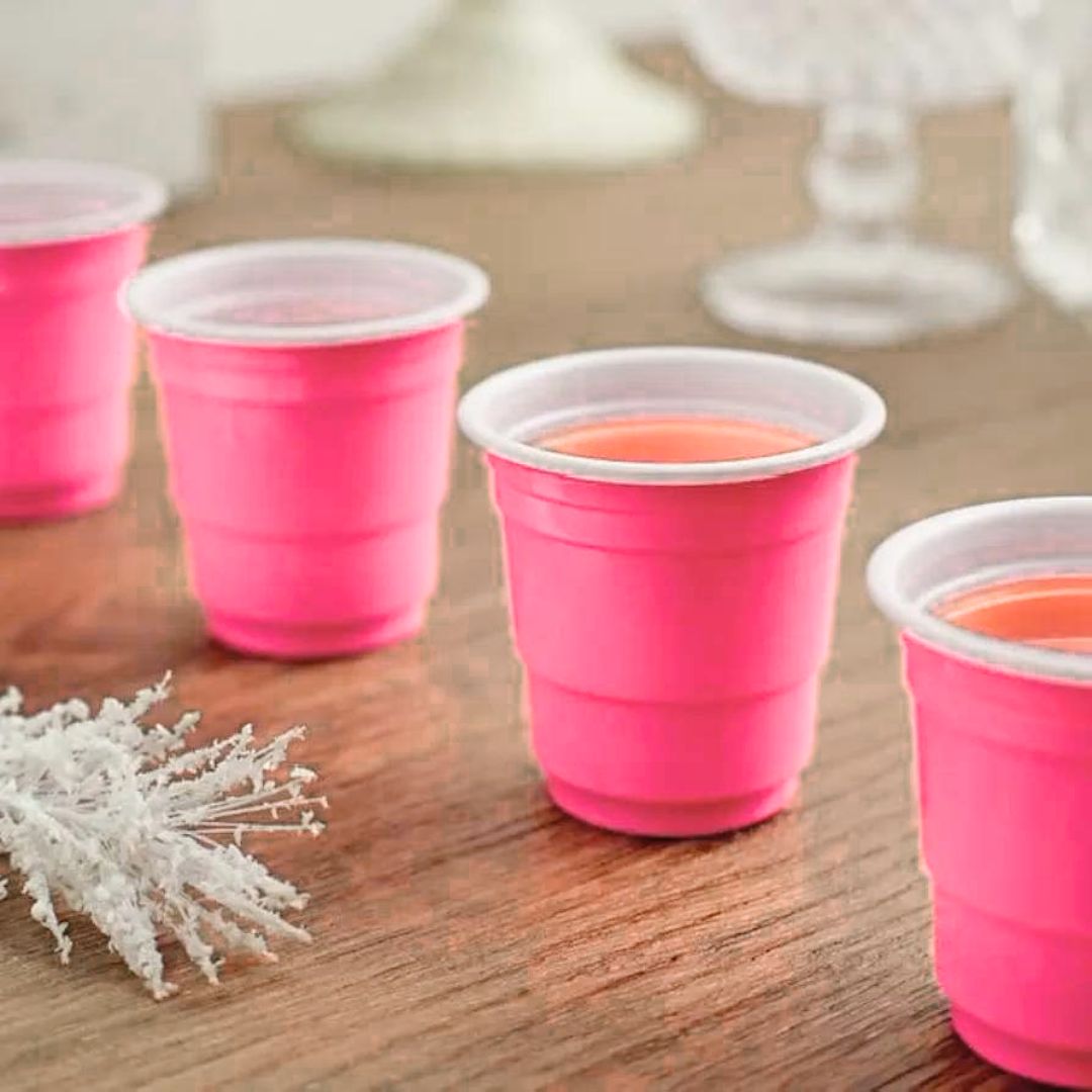 Light Pink Shot Glasses - 30PC