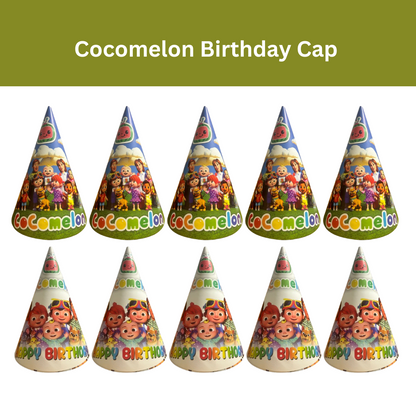 Cocomelon Birthday Cap