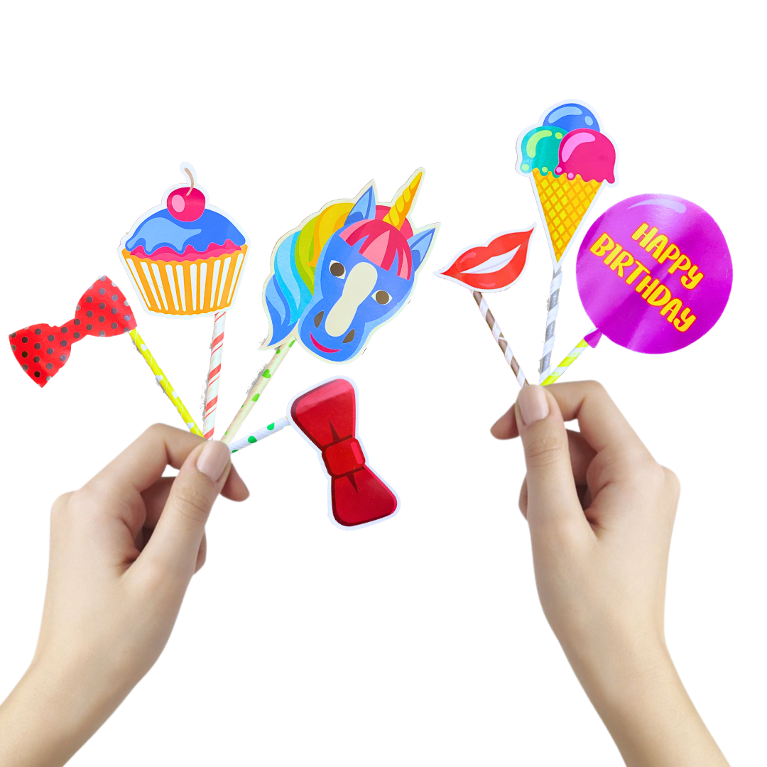 Happy Birthday General Photo Props -20 PC