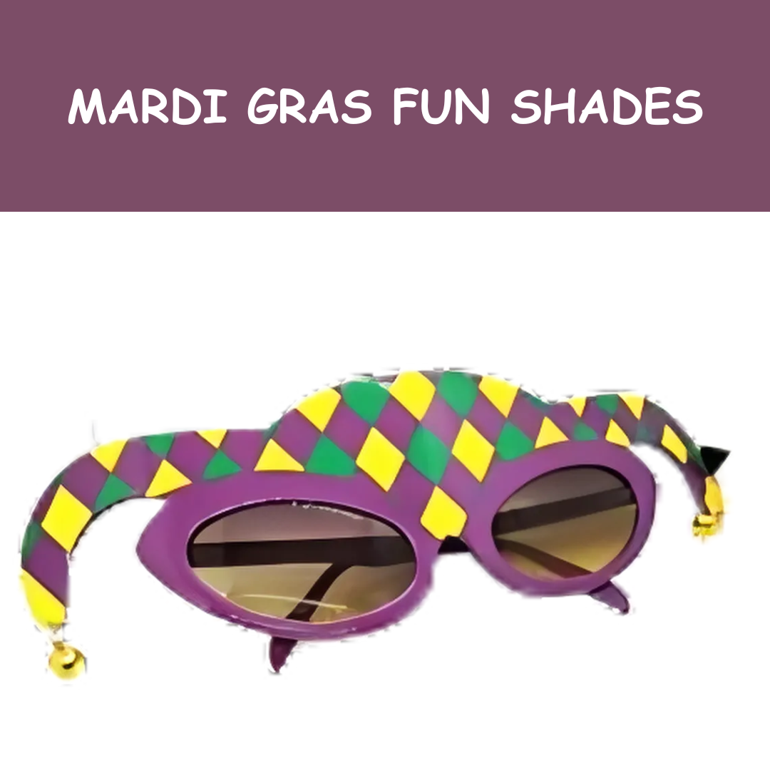 MARDI GRAS FUN SHADES