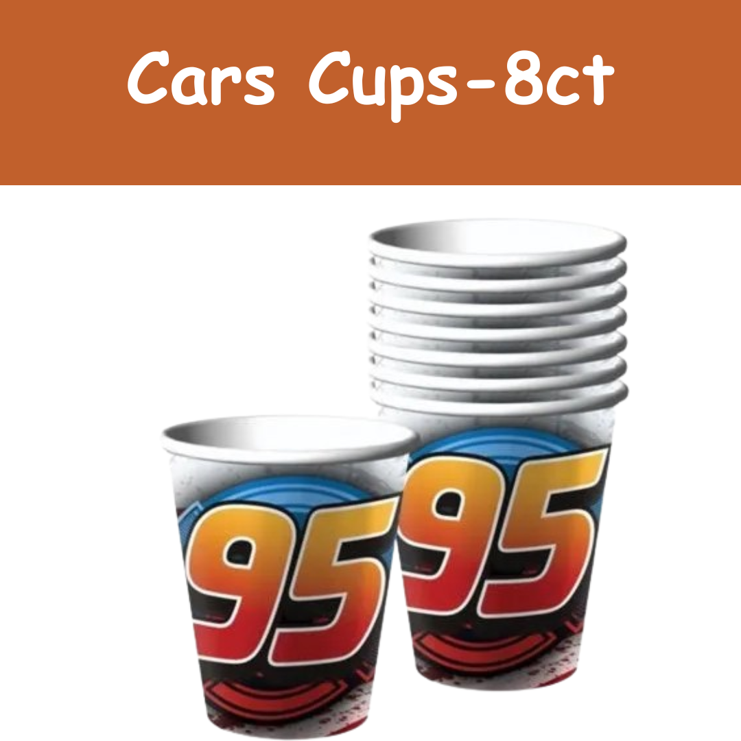 Cars Cups-8ct