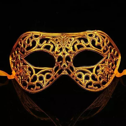 Masquerade Men Mask Golden