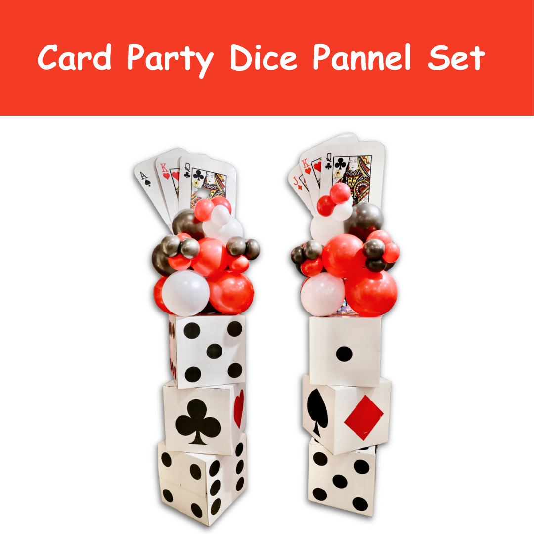 Card Party Dice Pannel Set