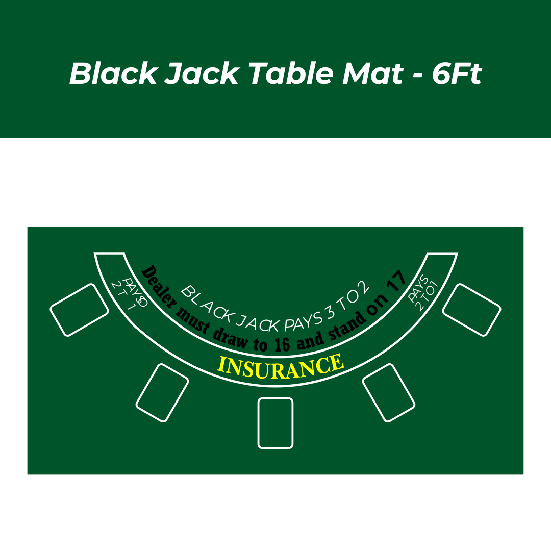 Black Jack Felt Game