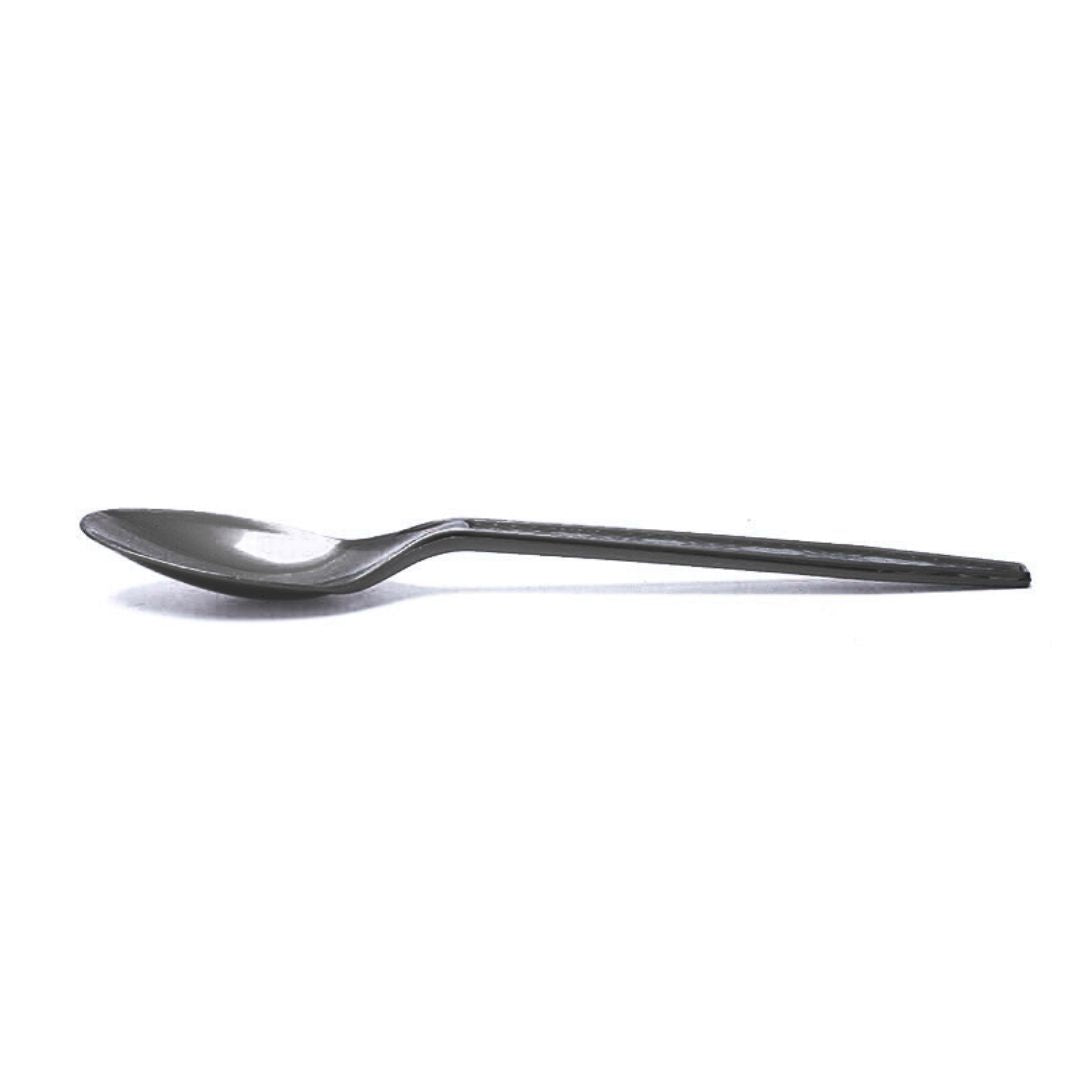 Disposable Black Spoons - 10PC